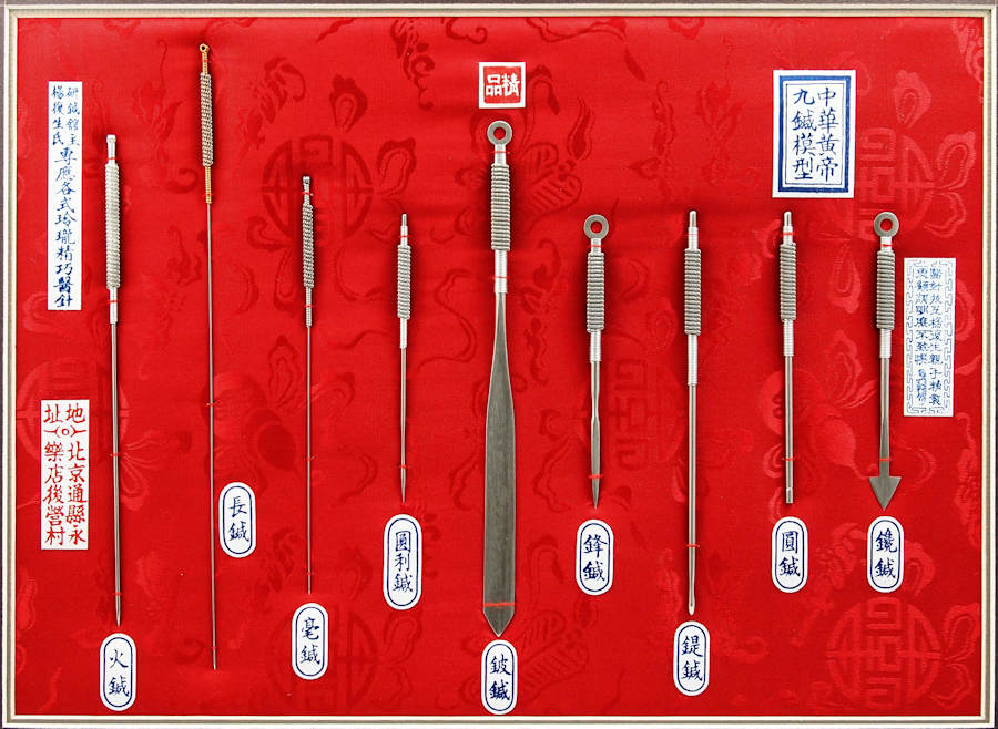 Nine Classical Acupuncture Needles